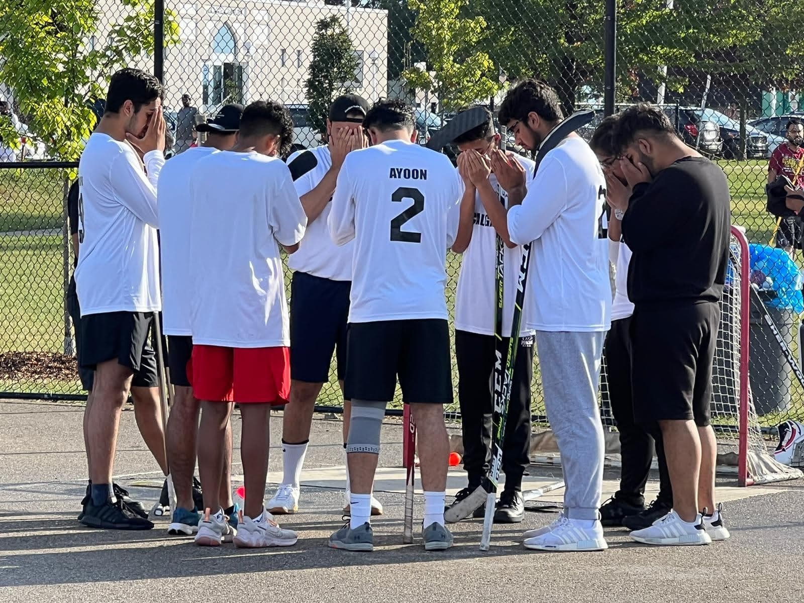 Team prayer